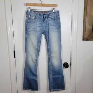 Rock Revival Lacey Bootcut Jeans Size 28